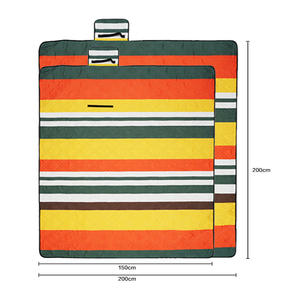 Tapis de pique-nique d'extérieur pour le printemps, imperméable, antidérapant, épaissi, pliable, portable, en Oxford, vente en gros - Product Image 3