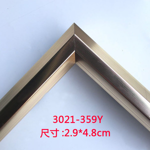 Picture <b>Frame</b> Molding 3021 European Style Rectangle Durable <b>Frame</b> Strip <b>for</b> <b>Painting</b> Mirror Cross Stitch Mounting - Product Image 5