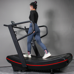SQ-1010 Hot Sale Home Use <strong>Cheap</strong> Manual Running air Runner Fitness <strong>Non</strong> Power Curved <strong>Treadmills</strong> - Product Image 1
