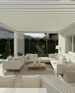 Pérgola de Aluminio en Oferta en China, Decoración Ecológica para Jardín, Balcón o Patio Trasero, con LED Opcional - Product Image 3