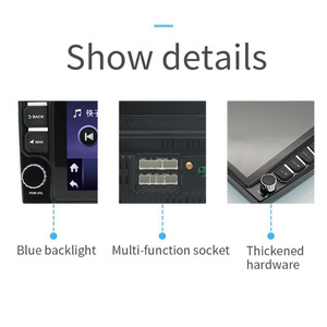 Radio Universal para Auto de 9.7 Pulgadas con Pantalla IPS, Unidad Principal de 4 Núcleos, Estéreo para Auto, GPS, Video, Carplay, Android Auto, Reproductor de DVD con Botones - Product Image 4