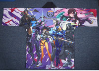 3D personalizado DVA diseño de la camisa de alta calidad Kimono fiesta dibujos animados Jersey