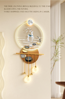 Moderne Dernière LED 3D Décoration Murale Art Mural Peinture Acrylique Lumière Paysage Nature Morte Peinture