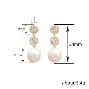 Orecchini Pendenti Geometrici per Donne, Gioielli Eleganti, Delicati e Classici alla Moda - Product Image 6