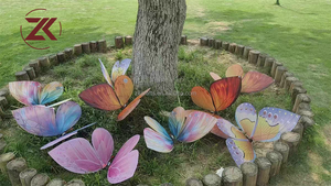 Drone papillon télécommandé ZKAI pour spectacle de scène de mariage, drone papillon volant avec lumières LED - Product Image 6