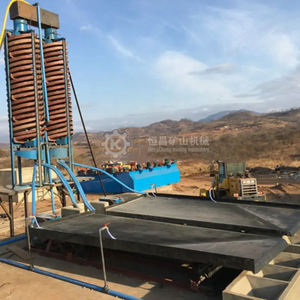 آلة تهز بالجاذبية مع طاولة تهتز بالجاذبية من الألياف الزجاجية 6S للمختبر الصغير والنوع الكبير من الغلالي ، آلة فصل الذهب - Product Image 1