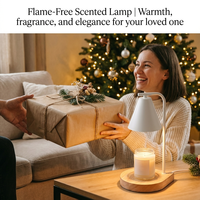 Vente chaude deux ampoules fondant nuit cire brûleur d'encens aromathérapie bois bougie chauffe-lampe