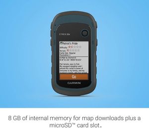 เครื่องนำทาง GPS แบบพกพา ETrex 22x ความแม่นยำสูง ทนทาน สำหรับใช้กับรถ ATV/เรือ/รถยนต์ สีดำ/น้ำเงิน - Product Image 6