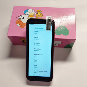 Nuevo Teléfono Inteligente KT68 HelloKitty para Niños, Mini Android Quad Core LTE, Pantalla de 4 Pulgadas, Batería de 2000 mAh, Doble <span class=keywords><strong>SIM</strong></span>, Cámara de 5MP, Juegos - Product Image 2