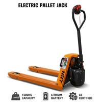 Apilador Eléctrico NB15L01LD de 2000 kg, Transpaleta Eléctrica con Batería de Litio de 48 V/10 Ah, Equipo de Elevación Industrial