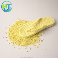 Granulés de PVC souple durables pour l'exportation de tongs et de pantoufles, sans phtalates, conformes à la norme REACH, matériau pour chaussures