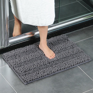 Tapis de bain en microfibre FIGOO, extra épais, texture <span class=keywords><strong>pop</strong></span>-<span class=keywords><strong>corn</strong></span>, tapis absorbant pour la douche - Product Image 3