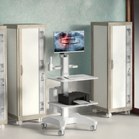 Chariot d'urgence multifonctionnel en aluminium aéronautique pour hôpitaux, cliniques et cabinets dentaires – Léger et durable