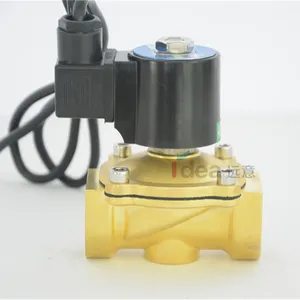 Ottone musica fontana di acqua impermeabile solenoide valvola IP68 220VAC 24VDC 12V