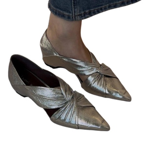 Baskets plates décontractées pour femmes, mocassins à enfiler confortables et respirants, chaussures d'été avec empeigne en PU et semelle extérieure en TPR - Product Image 1