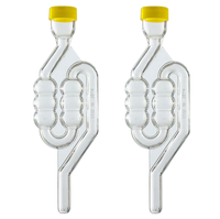 Bouchon à air en plastique à 6 chambres pour brasseur amateur, fermenteur de bière, valve d'échappement unidirectionnelle à joint d'étanchéité 1000ml AL6