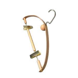 Appendiabiti creativi in pelle con gancio, appendiabiti universali antiscivolo a spalla larga per negozi di abbigliamento e abiti da <span class=keywords><strong>donna</strong></span> - Product Image 4