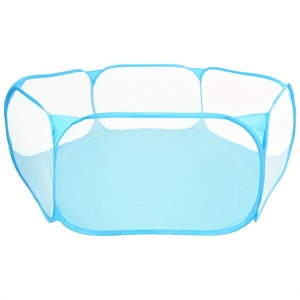 Sicuro portatile per animali domestici recinzione pieghevole in rete per cani gatti e piccoli animali trasparenti per animali domestici Pop - Product Image 4