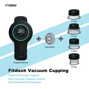 Fitdash Cupping Stimulate Therapy Massager Electric Cupping Therapy Vacuum Cupping Machine Accessories Upgrade