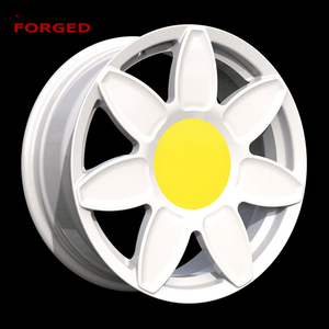 Jova 4ชิ้นสำหรับ Z4ล้อรถหรูดีไซน์กลีบดอกไม้สีขาวแบบกำหนดเอง4ชิ้นใหม่ขนาด40มม./30มม. - Product Image 1