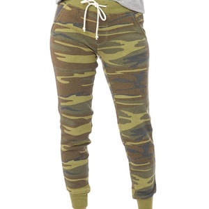 Custom Camouflage Mid Weight 100% <b>Polyester</b> Fleece Breathable Heat-Transfer Printed Elastic Bottom Trousers Unisex <b>Joggers</b> - Product Image 3