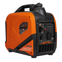 Générateur silencieux à conversion de fréquence 2KW 3KW 5KW, petit groupe électrogène portable à faible bruit, démarrage électrique 220V, alimentation essence pour la maison et l'extérieur