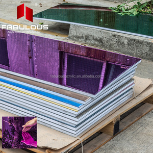 4x8 foglio di <span class=keywords><strong>Plexiglass</strong></span> viola in un modo acrilico foglio specchio - Product Image 2