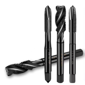 Grifos de rosca Grifos de corte de rosca recta para acero Aluminio Cobre Hilo de cobalto Punta en espiral Flauta Ranura Máquina Grifo - Product Image 4