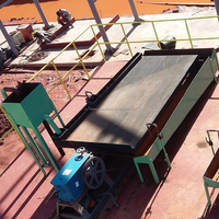 Tables vibrantes de haute qualité pour la séparation gravitaire de minerai d'or au Mozambique, disponibles à prix direct usine