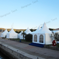 Carpa Cuadrada Tipo Pagoda de 3x3, 4x4, 5x5, 6x6, 8x8, 10x10, Gazebo para Exteriores en Venta
