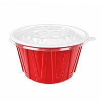 Boîtes à emporter jetables épaissies, bols à fondue, bols à soupe et nouilles, bols en PP ondulé de qualité alimentaire