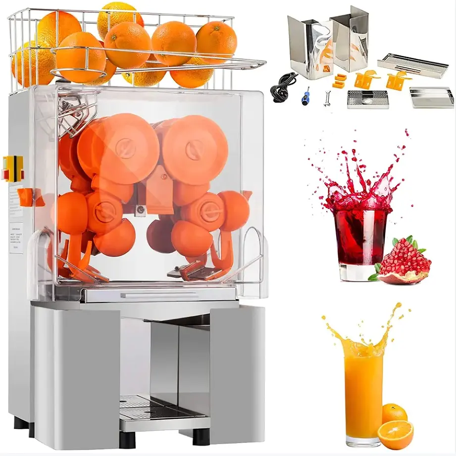 Otomatik sıkacağı ekstraktör makinesi portakal nar sıkacağı limon sıkacağı