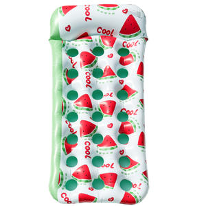 Flotador Inflable para Piscina con Diseño de Sandía, Anillo de Natación para Adultos, Silla Flotante de PVC Unisex - Product Image 4