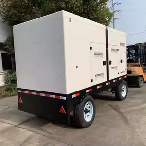 Generador diésel móvil de 380 V, 50 Hz, trifásico, 10 kW, 100 kW, 75 kVA, 80/100/150 kVA, montado en remolque con motor Perkins/Yanmar - Product Image 3