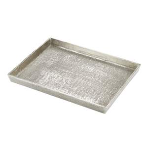 Plateau de service en aluminium doré pour centres de table Offre Spéciale nouveau design plat de service en forme de rectangle meilleur vendeur - Product Image 3