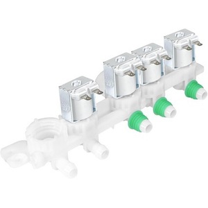 Válvula de entrada de agua DC97-15459Q 12V para lavadora Samsung, pieza de plástico de fácil instalación - Product Image 1