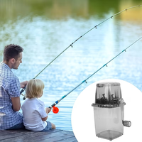 Machine à hacher les bouillettes de pêche à la carpe, portable, durable, en plastique transparent, pour utilisation en eau salée