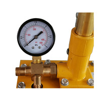 Herramienta de Plomería Manual, Banco de Pruebas de Agua, Bomba de Prueba Hidrostática Manual para Tuberías, Bomba de Prueba de Alta Presión Hidráulica SY-25XX, 1 Año