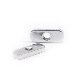 Écrou OEM personnalisé en acier inoxydable et acier au carbone avec filetage M3/M4, nickelé et poli, pour applications minières - Product Image 1