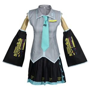 Traje de <span class=keywords><strong>cosplay</strong></span> de <span class=keywords><strong>Hatsune</strong></span> <span class=keywords><strong>Miku</strong></span> 2026: Disfraz de actuación de <span class=keywords><strong>Hatsune</strong></span> VOCALOID con traje de fórmula - Product Image 2