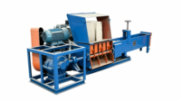 Machine de recyclage de mousse de polystyrène EPS à pressage à froid par vis, prix direct usine