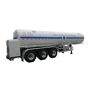 CIMC Enric oxygenic Oxygen Nitrogen Argon Tanker Semi Trailer dengan standar ASME GB