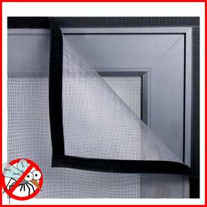 <span class=keywords><strong>Moustiquaire</strong></span> auto-adhésive moderne XFD pour portes et fenêtres, filet anti-insectes facile à installer avec Velcro - Product Image 1