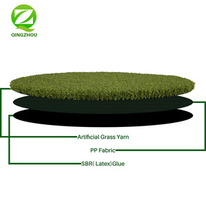 QINGZHOU S003 Mini Putting Golf Green Césped <span class=keywords><strong>artificial</strong></span> para exteriores de alta densidad - Product Image 3