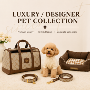 Sac de transport pour chien en cuir de luxe, sac de voyage pour animaux de compagnie, en stock, fournisseur d'accessoires pour animaux de compagnie de qualité supérieure - Product Image 2
