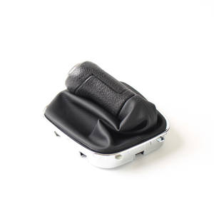 Pomo de Palanca de Cambios de Cuero para Volkswagen Polo, 5 y 6 Velocidades, Accesorio Ergonómico para Automóvil - Product Image 5
