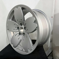 Rueda Forjada con Diseño de Mariposa Personalizado, Tamaños de 15 a 22 Pulgadas, 5x100, 5x108, 5x112, 5x14.3, 5x120, 5x130, Leaf Kicks, Accord, Audi, BM