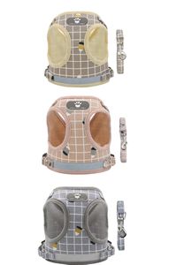 Rompi Anjing Model Tali Dada Bergaya Kotak-kotak dengan Bahan Polyester yang Dapat Diperluas dan Reflektif untuk Jalan-jalan dengan Anjing - Product Image 6