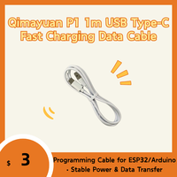 Cable de Datos USB Tipo-C de Carga Rápida Qimayuan P1 de 1m con Conector Anti-Inversión y Montaje Plug-and-Play