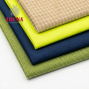 Tessuto Modacrilico Intrecciato / Ignifugo EN ISO11612 / Ripstop a Coste Ritardante di Fiamma Certificato OEKO-TEX per Tute da Lavoro - Product Image 1